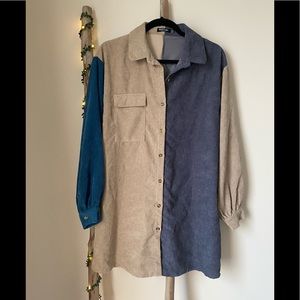 Nasty Gal Button-Down Dress